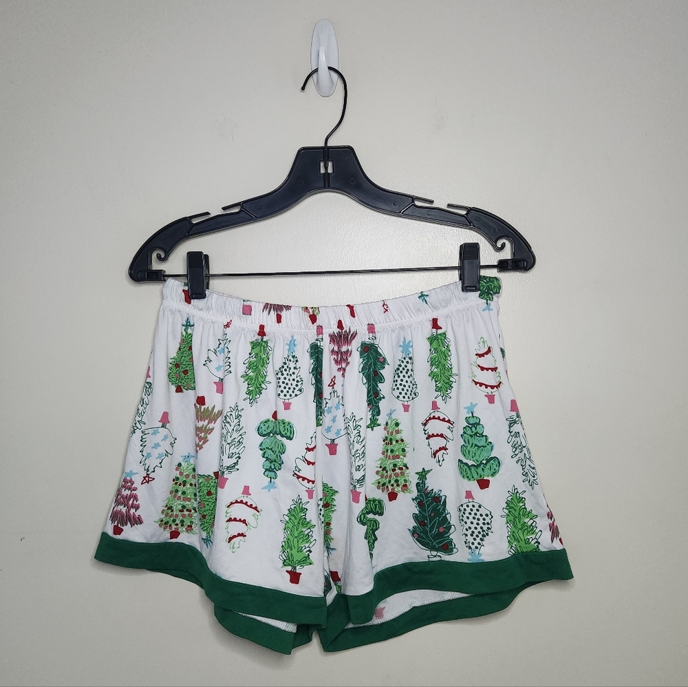 Women's The Royal Standard Christmas Pajama Shorts Sz Medium